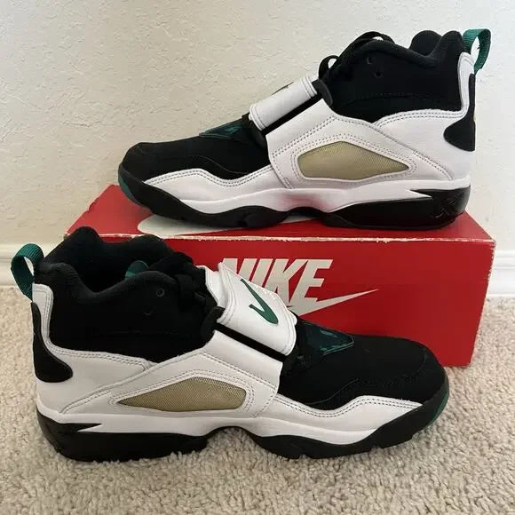 Nike Air Diamond Turf Deion Sanders Emerald Retro Shoes Sz 9.5 Men IB2240-001